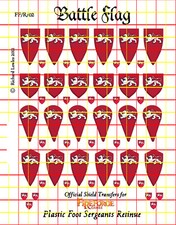 Ufficiale Trasferimenti per Fireforge Piede Sergeants. Retinue Set