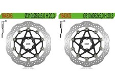 COPPIA DISCHI FRENO ANTERIORI NG HONDA CRF 1000 L AFRICA TWIN MARGHERITA 16/19