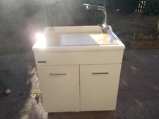 LAVATOIO COLAVENE L.75 H.85 P.50  INCLUSO MISCELATORE ALLUNGABILE E SIFONE