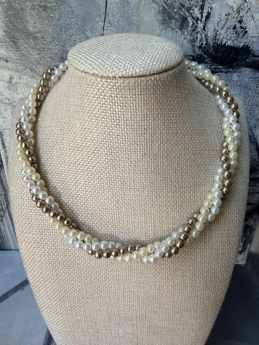 Collana vintage avon triplo - vintage,