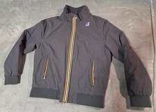 K-way giacca uomo grigio Johnny ripstop marmo tg.S