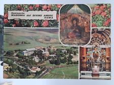 ? Vintage Cartoline santuario madonna del divino amore, roma