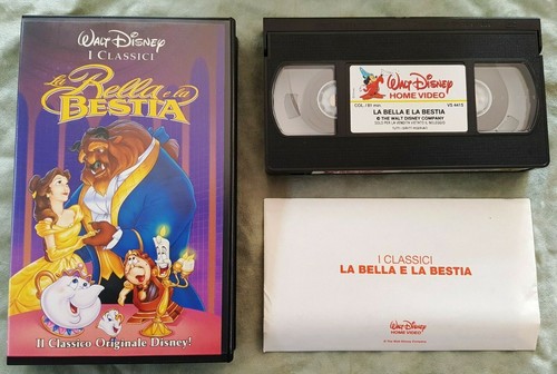 Vhs bella la bestia - e,