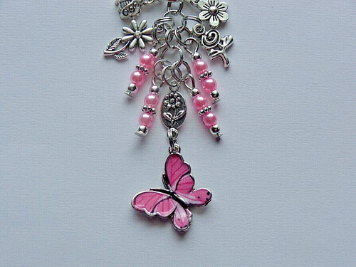 Farfalla rosa fiori - farfalla,