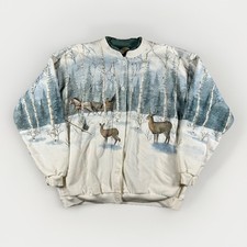 Cardigan vintage Cabelas felpa