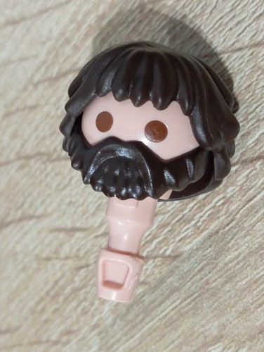 Playmobil testa barba parrucca - testa,