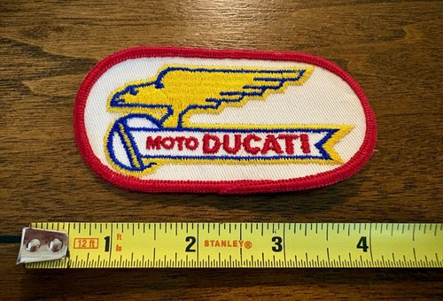 Ducati moto vintage nos - nos, patch