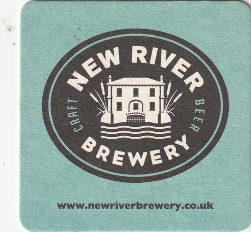 Beer mat new river brewery - mat,