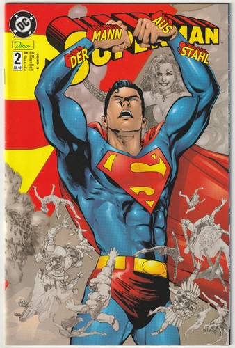 Superman uomo d - superman:, d'acciaio
