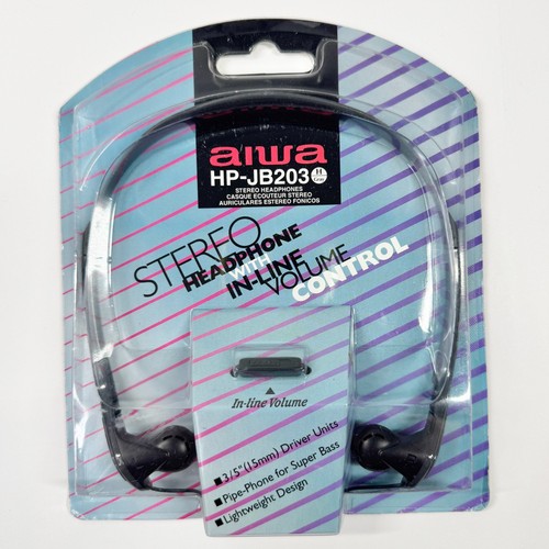 Aiwa jb203 cuffie stereo - aiwa,