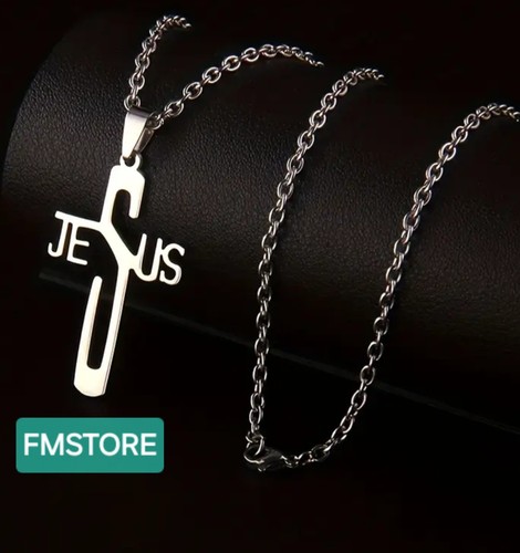 Collana con ciondolo croce - , in