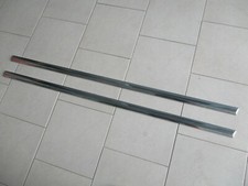 COPPIA MODANATURE SOTTOPORTA FIAT 850 BERLINA - COUPE - LUNGHEZZA 129 CM - NUOVE