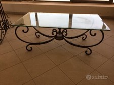 tavolini e comodini in ferro battutto