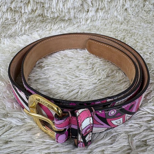 Cintura emilio pucci pvc pelle - emilio,
