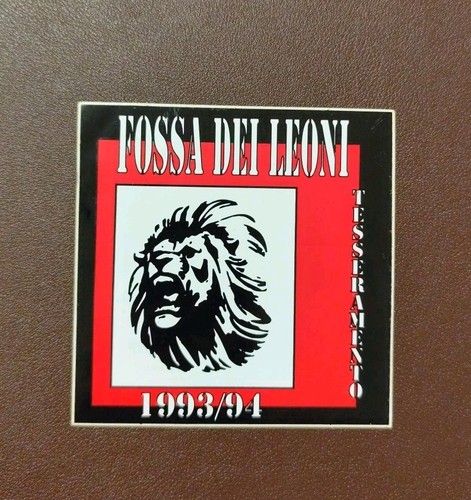 Adesivo ultras fossa - ultras, leoni