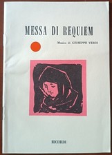 MESSA DI REQUIEM MUSICA DI GIUSEPPE VERDI RICORDI