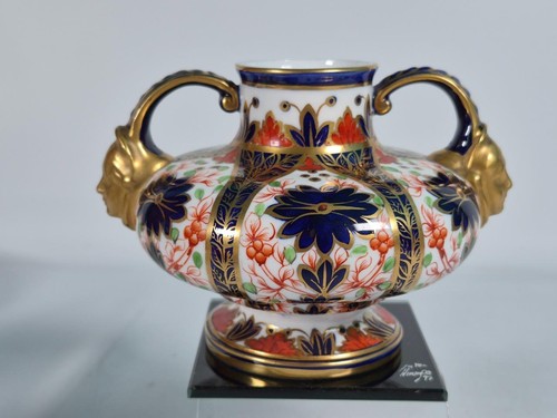 Vaso maschera doppio manico - vaso,