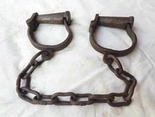 Manette in ferro polizia ganci