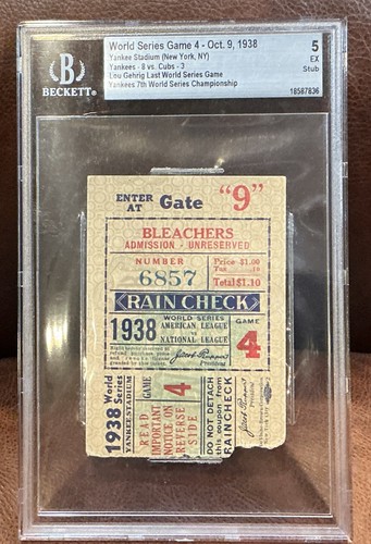 Biglietto beckett 1938 world - 5,