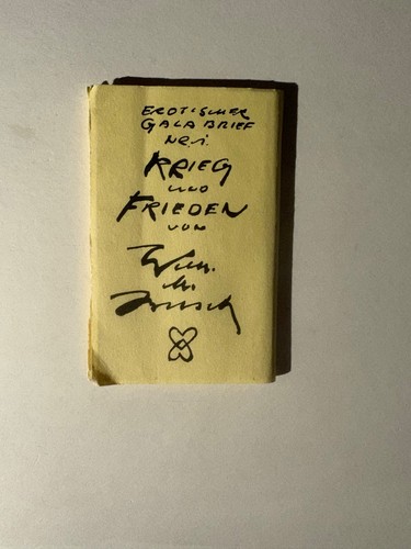 Curiosa rare krieg - krieg, und