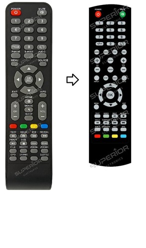 Telecomando compatibile per - , tv