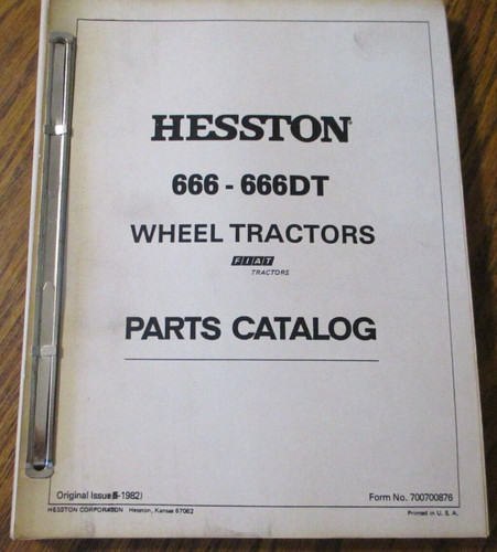 Manuale catalogo ricambi