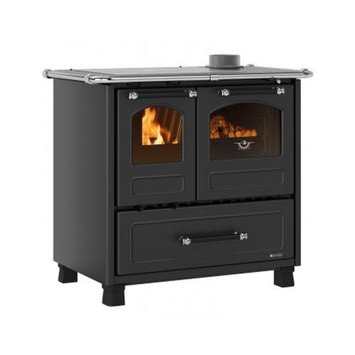 Stufa cucina legna nordica - cucina, a