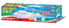 Aereo 747 Con Luci E Suoni Giocattolo Gioco Bambini sar