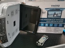 Monitor da tetto 12.5" con lettore DVD USB SD Phonocar 