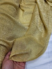 Tessuto Elasticizzato Oro Lame