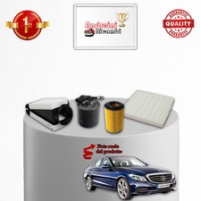 KIT TAGLIANDO FILTRI MERCEDES CLASSE C 220 BLUETEC W205 125KW 170CV DAL 2014 ->