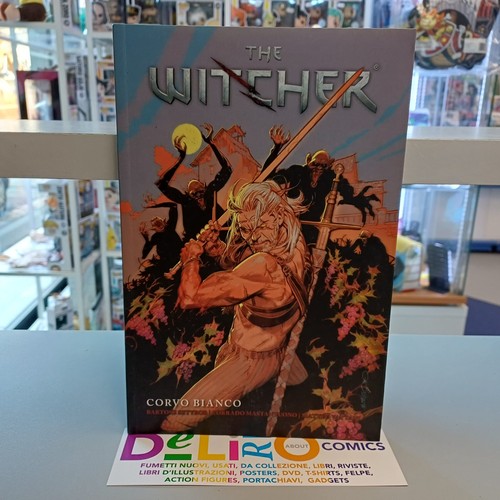 The witcher corvo - -, bianco