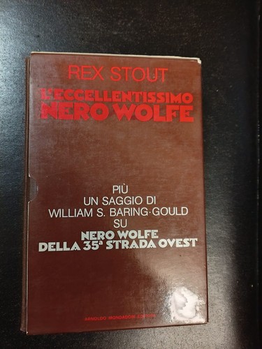 Eccellentissimo nero wolfe - nero,