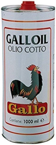 Olio lino cotto gallo - di,