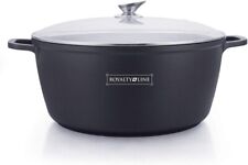 ROYALTY LINE PENTOLA RL-BS44ML RIVESTIMENTO IN MARMO ANTIADERENTE DA 44CM