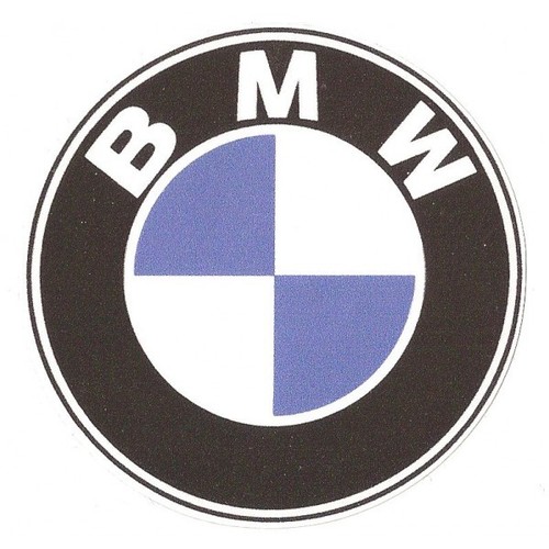 Bmw sticker vinyle - sticker, laminé
