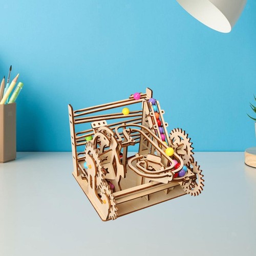 Puzzle legno con pista - in,