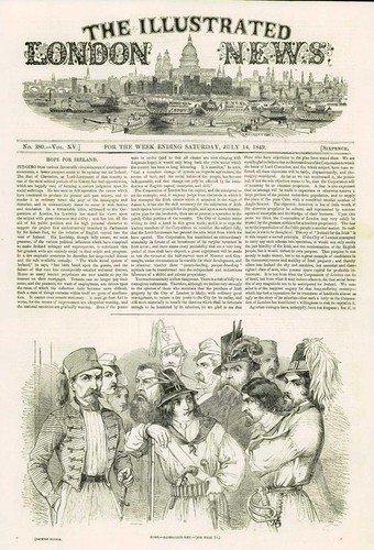 Stampa antica 1849 - ,