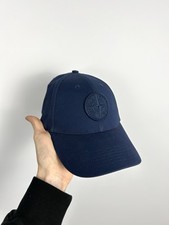 Blue Navy Stone Island Visor Cap