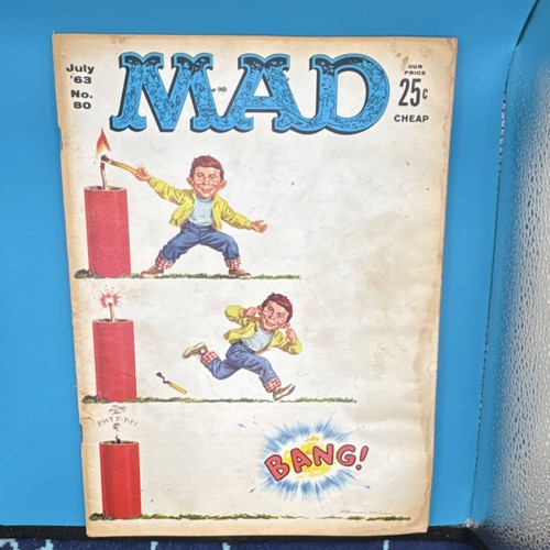 Mad magazine july 1963 80 - no.,