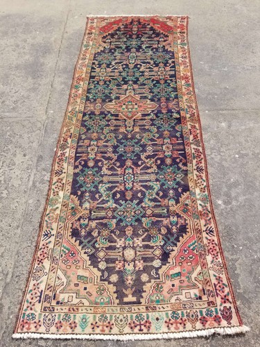 Tappeto multicolore lana