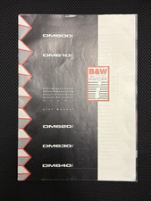 B&W 600 Series User Manual -