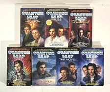 Lot of 7 Quantum Leap by Various Authors 1992-1996 Softcovers