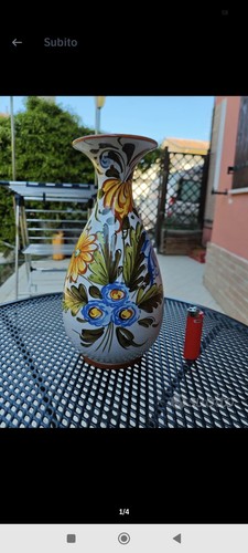 Vaso deruta dipinto - deruta, mano