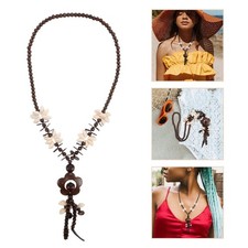  Collana in guscio di cocco