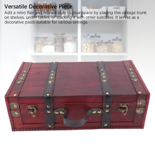 Valigia vintage legno stile - in,