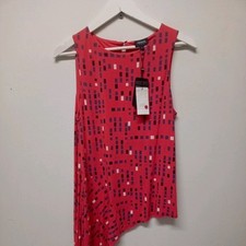 armani jeans blusa donna rossa