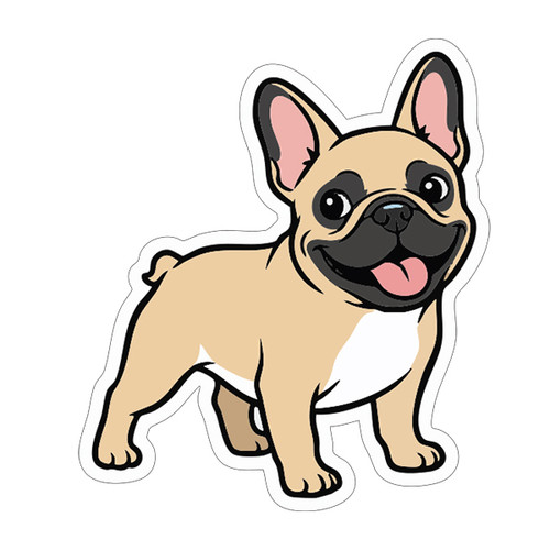 French bulldog sticker decal - sticker,