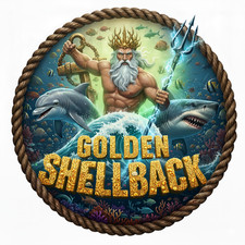 Decalcomania US Navy Golden