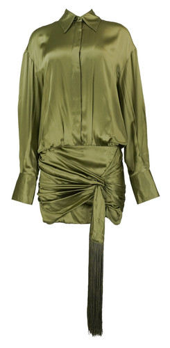 Abito mini camicia the attico - abito,